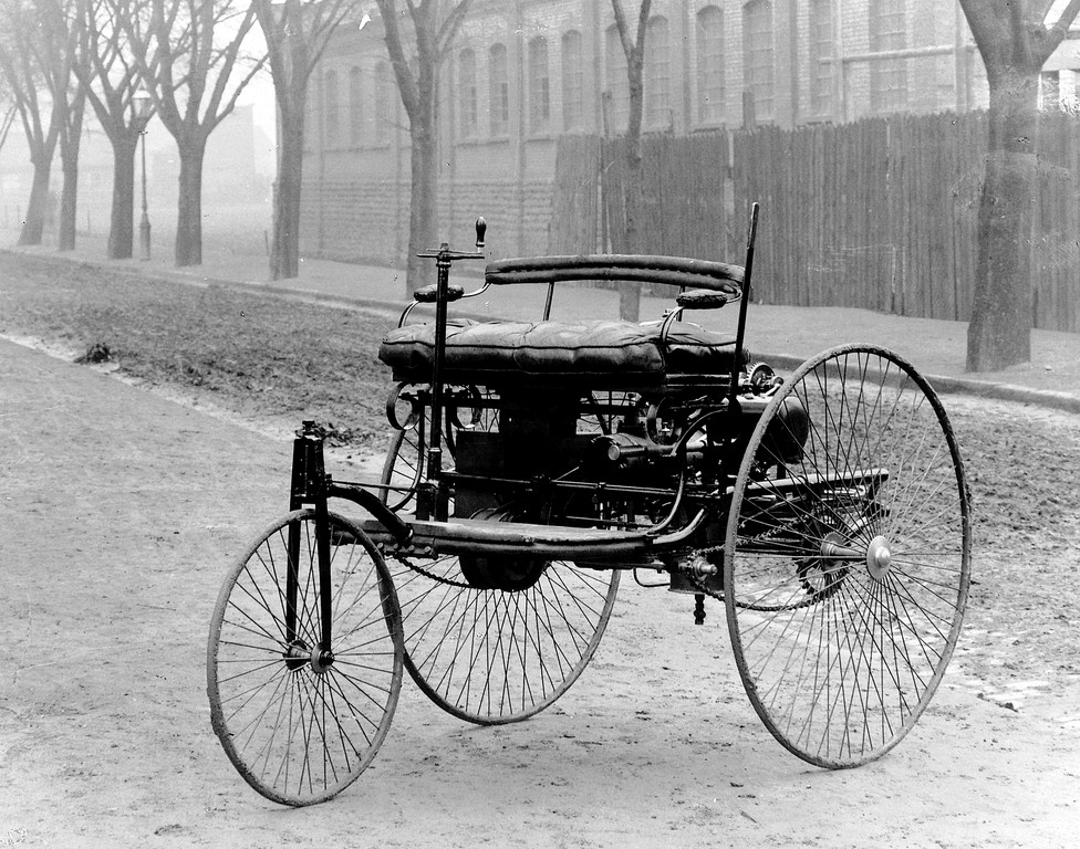 Karl Benz automobile prototype, 1885