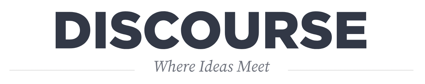 Discourse Magazine logo