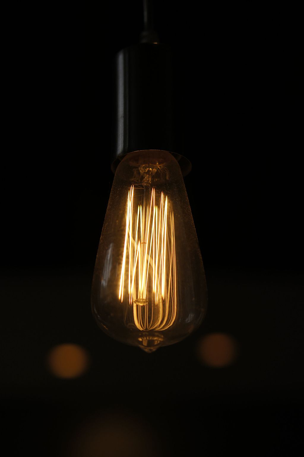 Edison light bulb